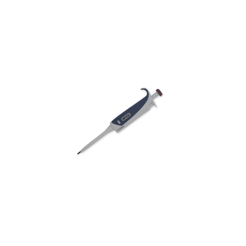 Micropipette autoclavable, vol. variable 0.1-2.5 uL