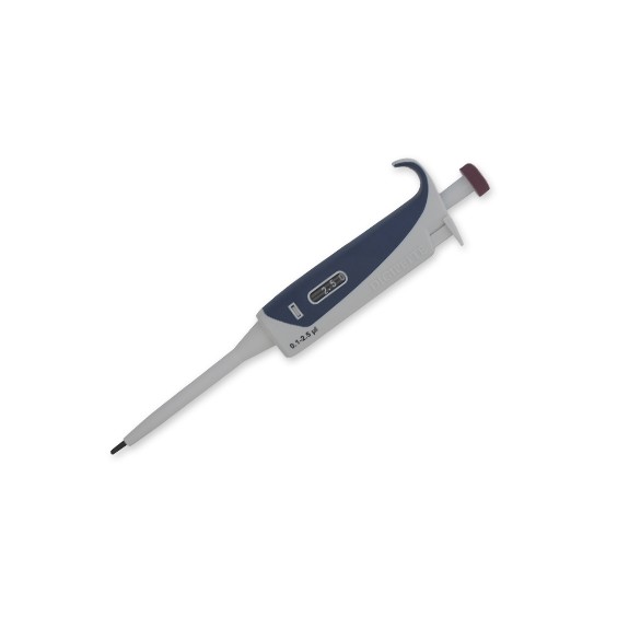 Micropipette autoclavable, vol. variable 0.1-2.5 uL