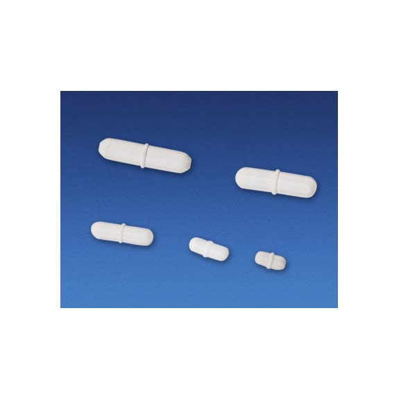 Barreaux magnétique PTFE octogonal, 15x6.5 mm (x10)