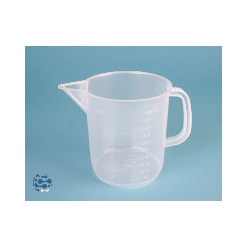 Carafe graduée forme basse PP