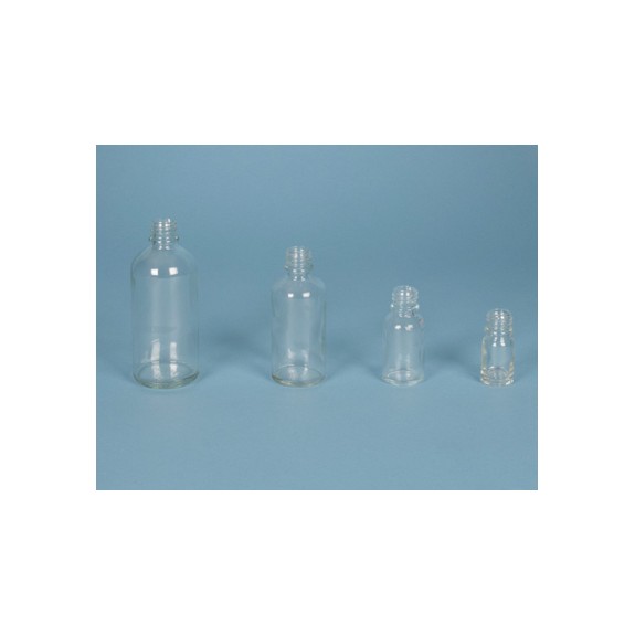 Flacon à vis DIN18 verre blanc 5 ml (x255)