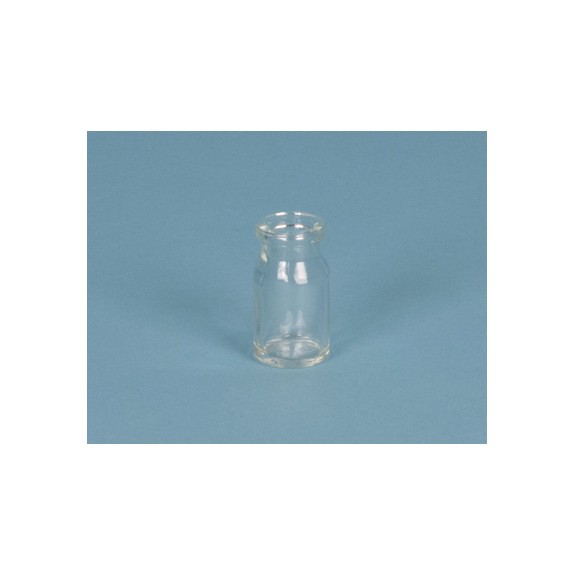 Flacon d'injection, verre tube transparent