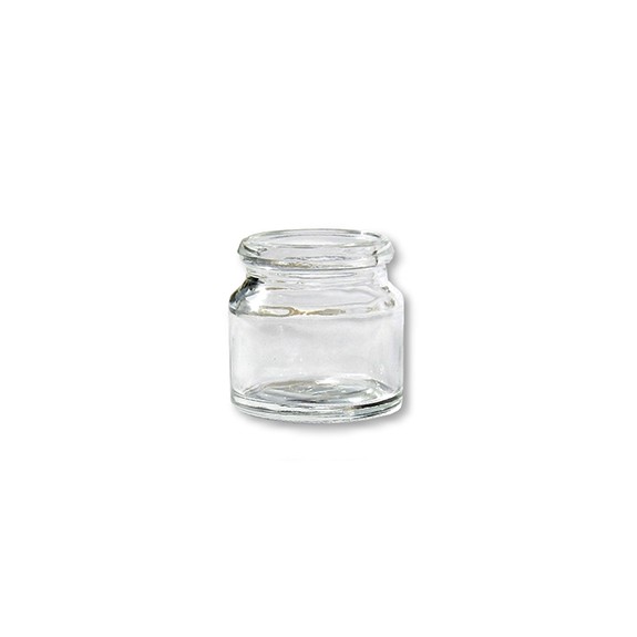 Flacon pilulier 96.5 ML col d.40mm Verre BLANC (x86)