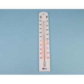 Thermomètre temp. ambiante plastique, 400 mm