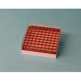 Boîte congélation de PC p/cryotubes 81x1.8 mL