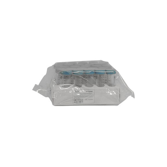 Tubes à centrifuger gradués avec bouchon à vis, rack, 50 ml, PP, High Quality, 25 PCs (x20)