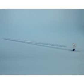 Burette clé en verre, classe A, 50 ml