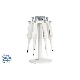 Portoir carrousel universel pour 6 micropipettes