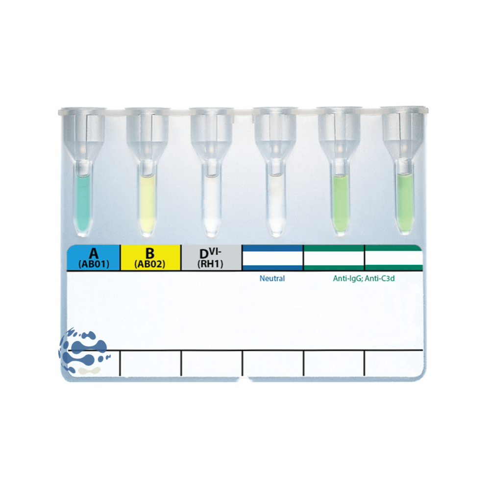 Carte gel INVITROGEL ABO Crossmatch (x24)