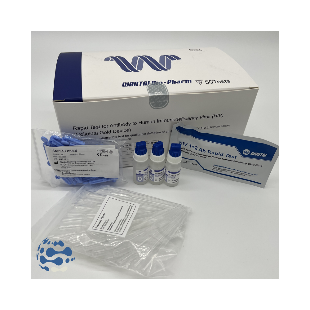 Wantai HIV 1+2 Ab Rapid Test (x50) WHO PQ