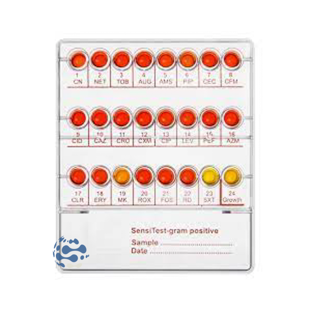 Galerie d'identification SensiTest Gram-Positive