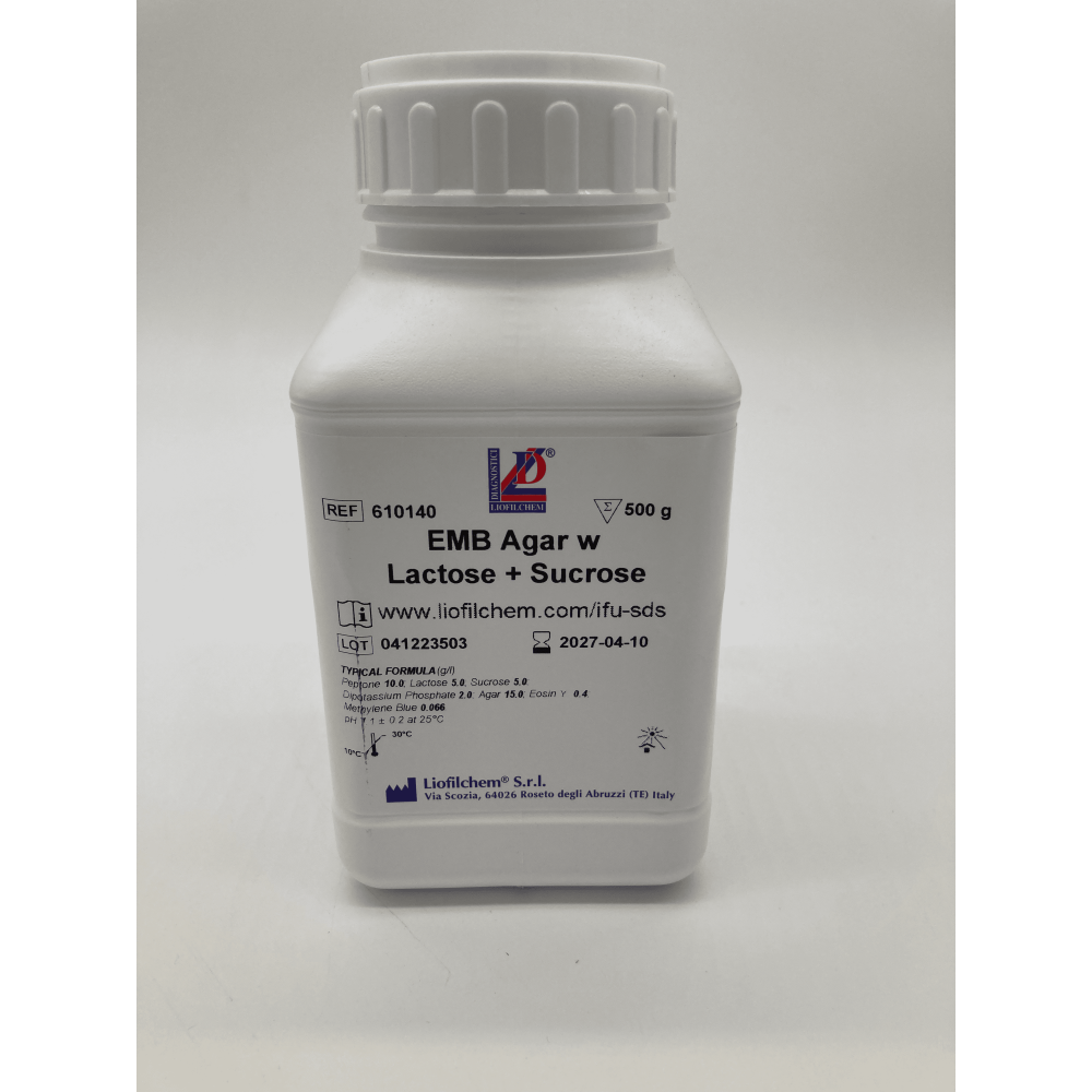 Gélose E.M.B. avec Lactose + Sucrose (500g)