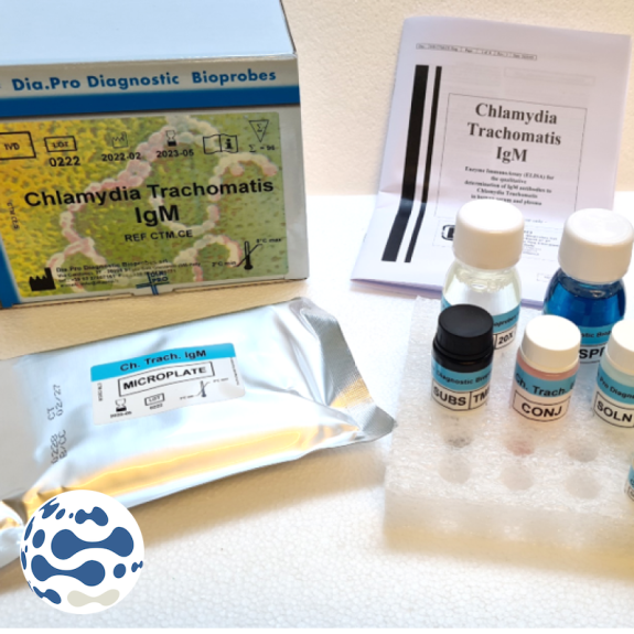 DiaPro Chlamydia trachomatis (IgM) ELISA (96 tests)