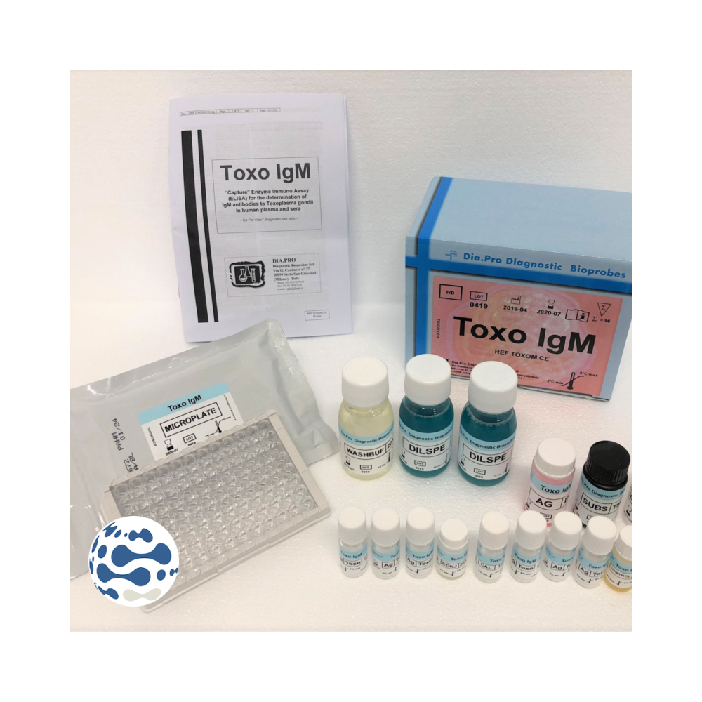 DiaPro Toxo IgM (Toxoplasma) ELISA (96 tests)